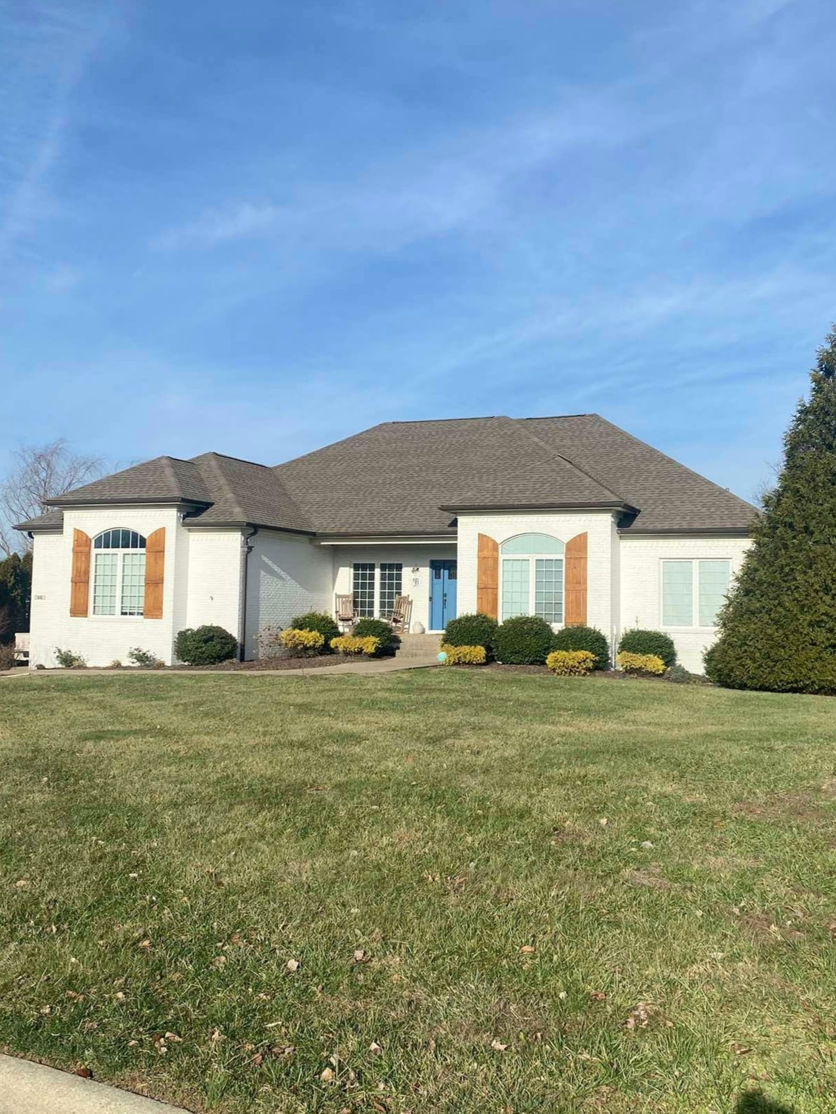 Brick House Exterior — after