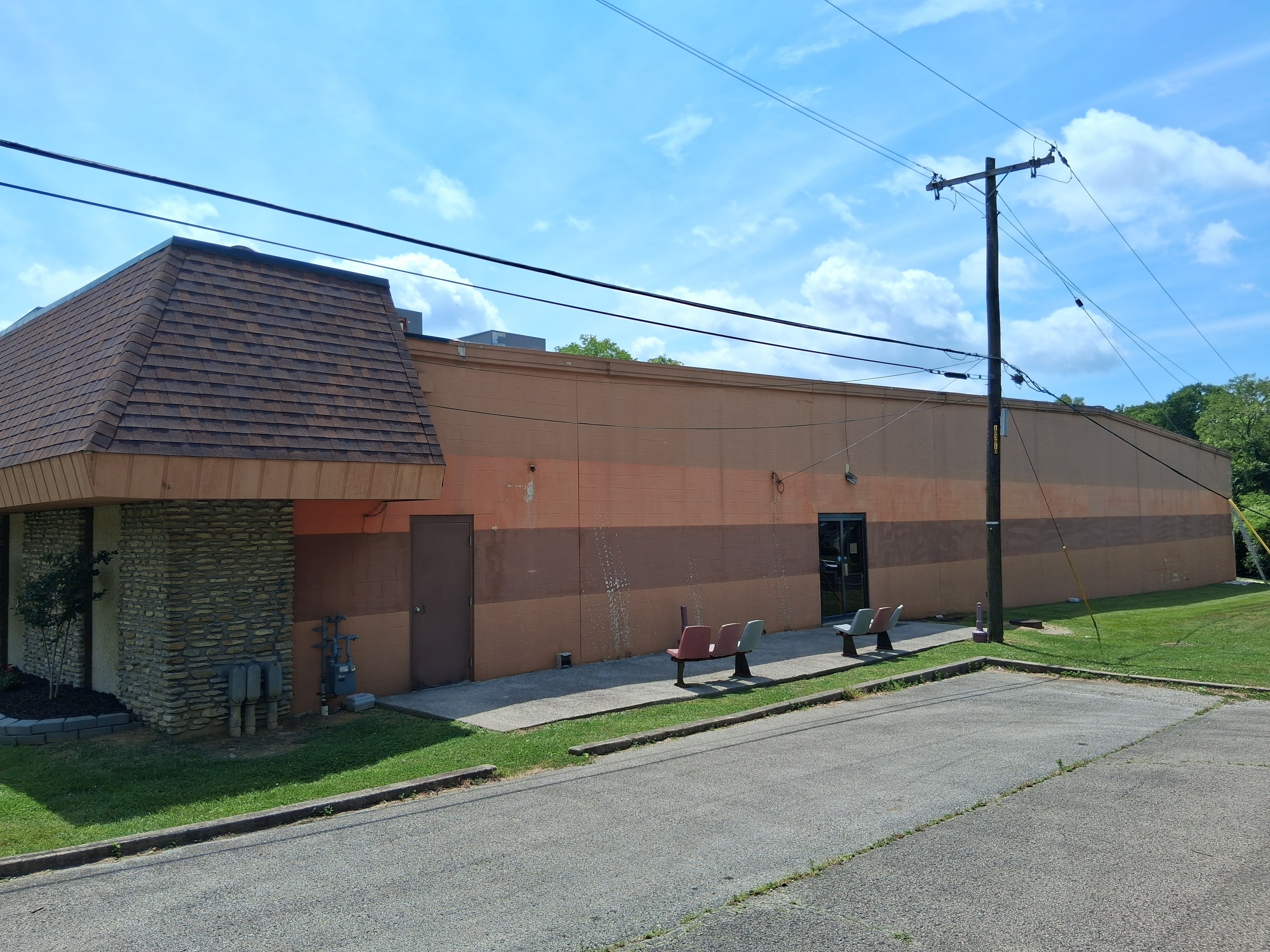 Commercial Exterior — before