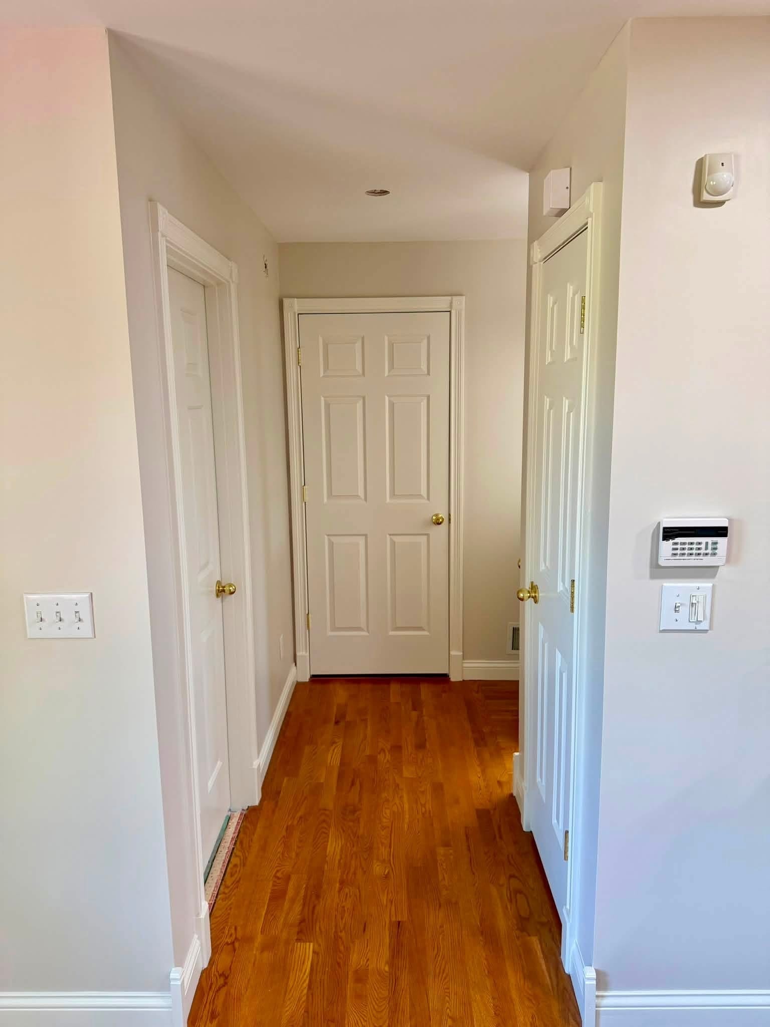 Hallway repaint — after
