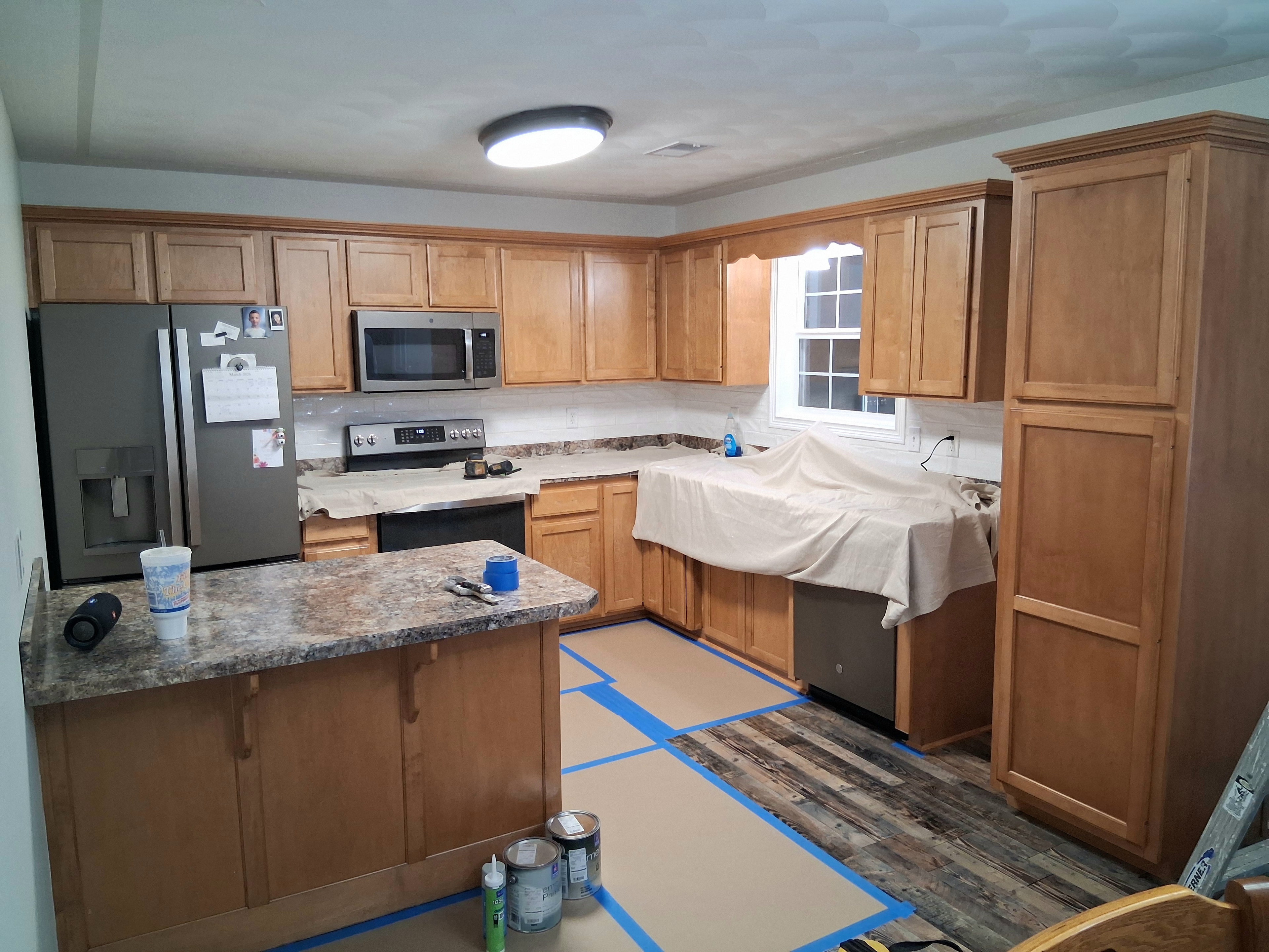 Kitchen Cabinet project — before